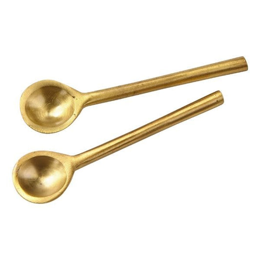Matte Brass Spice Spoon