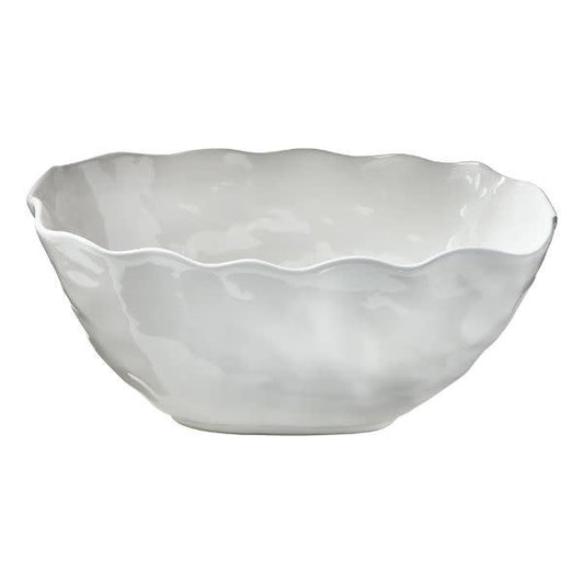 Organic Scalloped Serving Bowl | 13in x 5.5in
