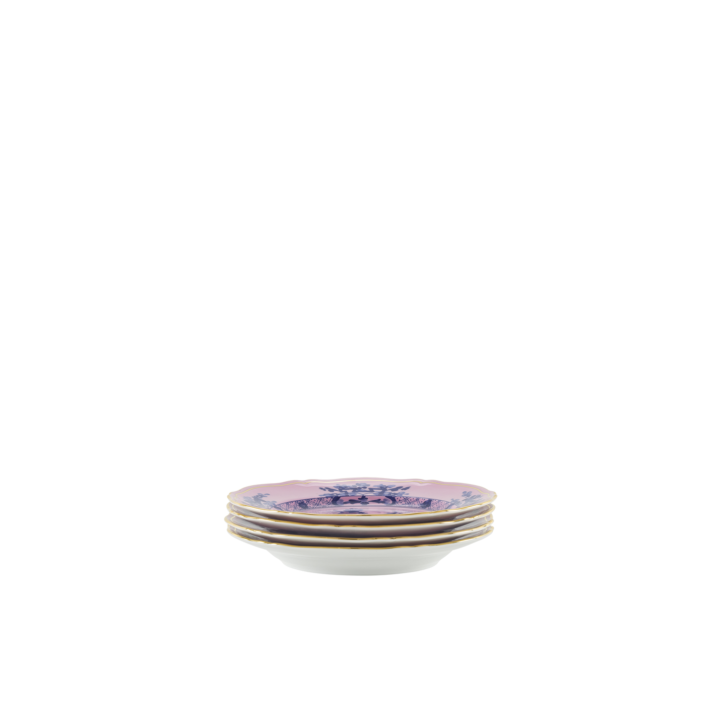 Ginori 1735 Oriente Italiano Azalea Set of 4 Dessert Plate | 8.2in