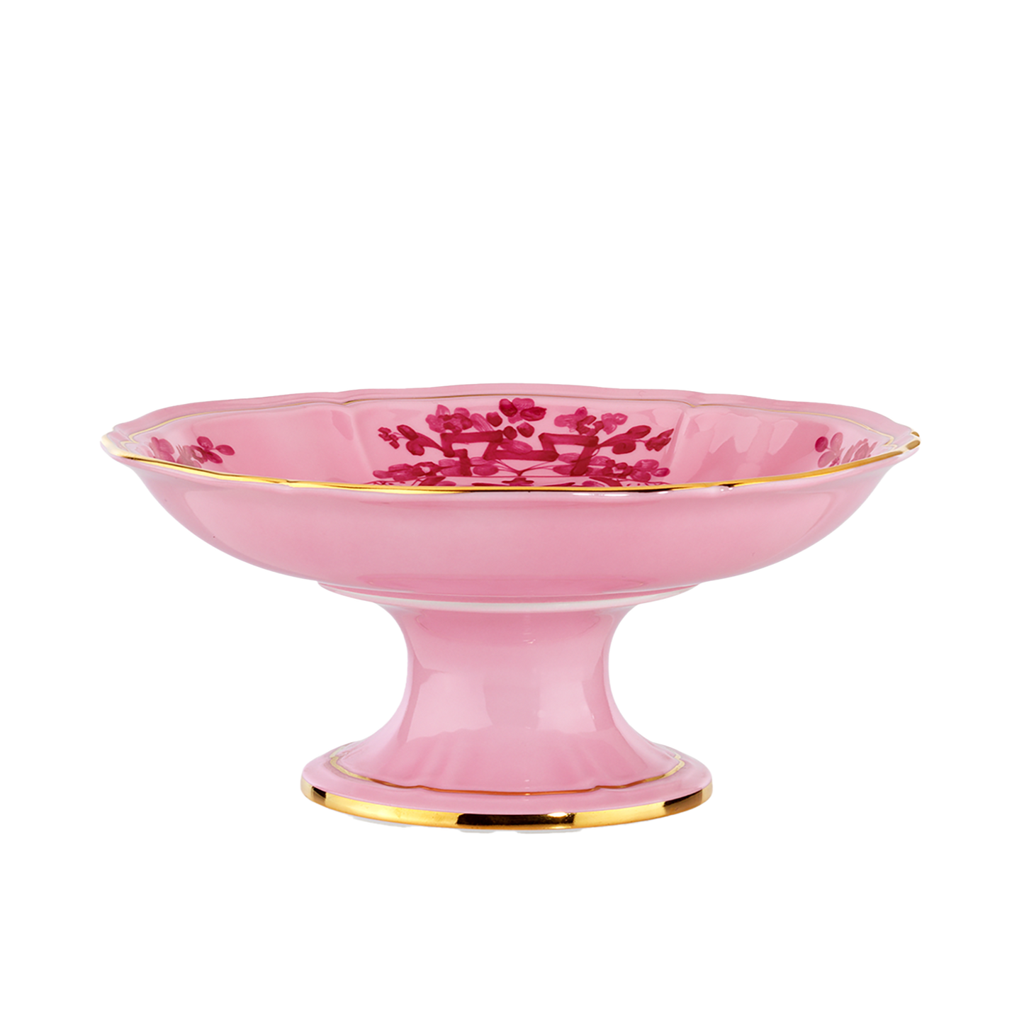 Ginori 1735 Oriente Italiano Porpora Fruit Holder | 8.66in