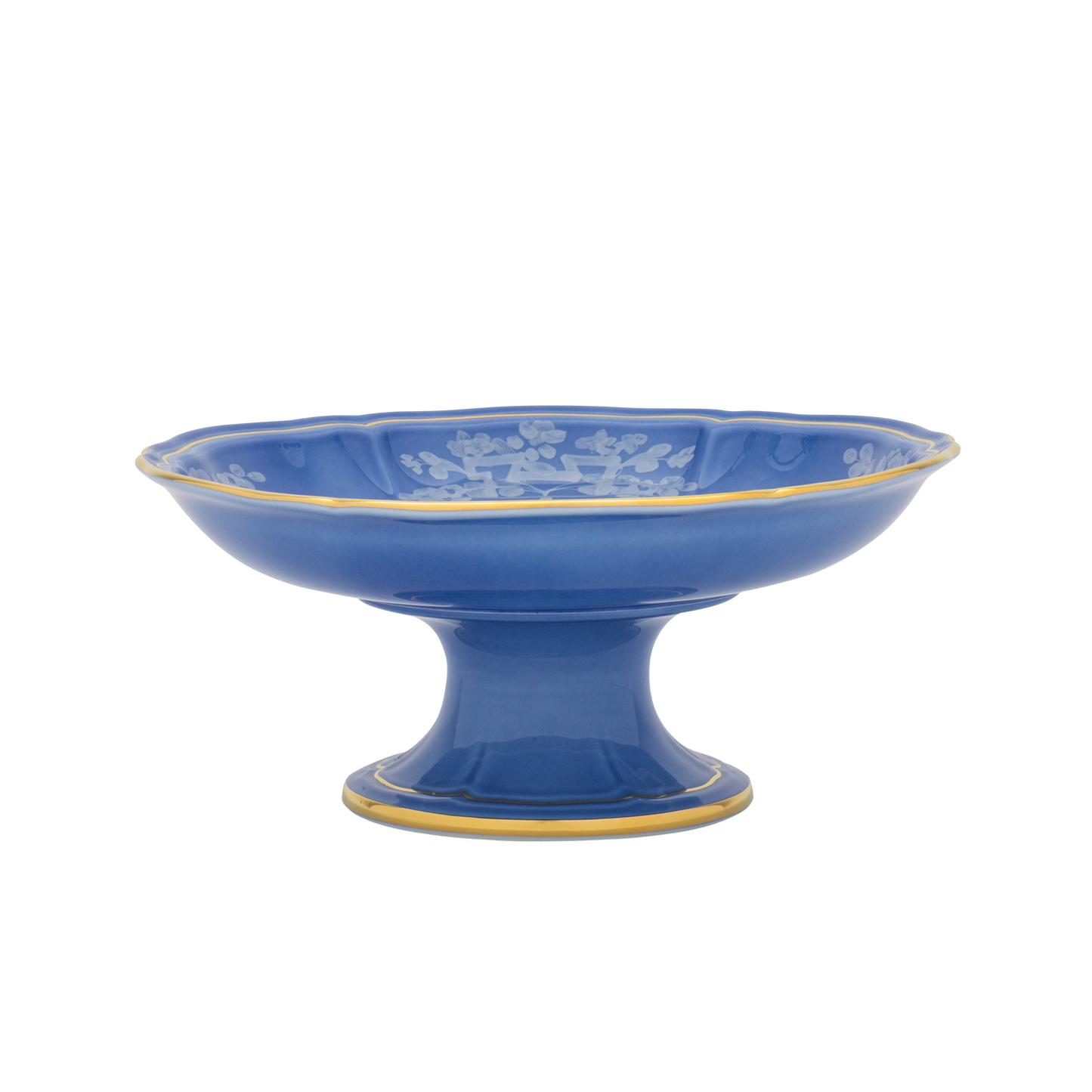 Ginori 1735 Oriente Italiano Pervinca Fruit Holder | 8.66in
