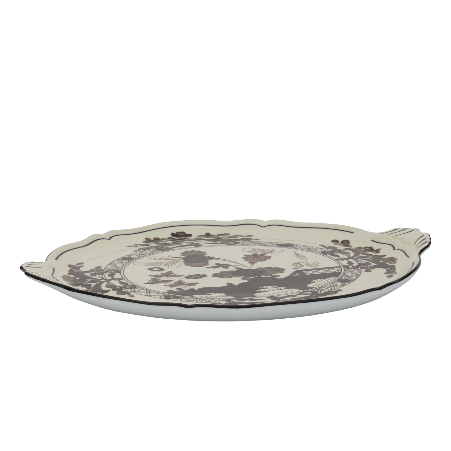 Ginori 1735 Oriente Italiano Albus Round Cake Plate | 12in