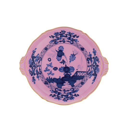 Ginori 1735 Oriente Italiano Azalea Round Cake Plate | 12in