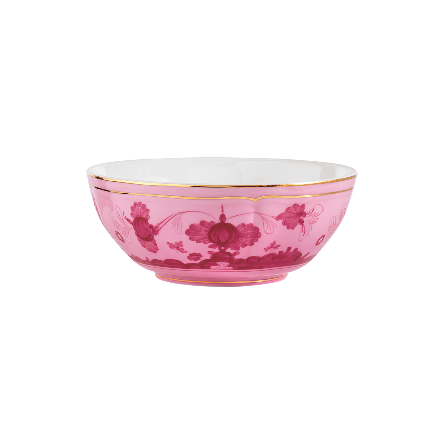 Ginori 1735 Oriente Italiano Bowl | Porpora Pink 6.75in
