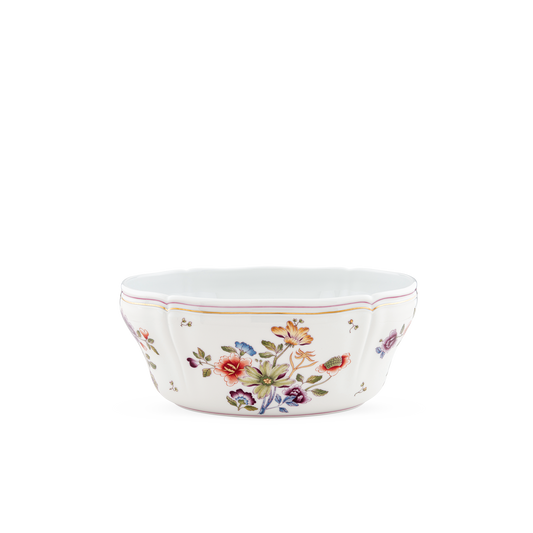Ginori 1735 Granduca Coreana Oval Salad Bowl  | 9.75in