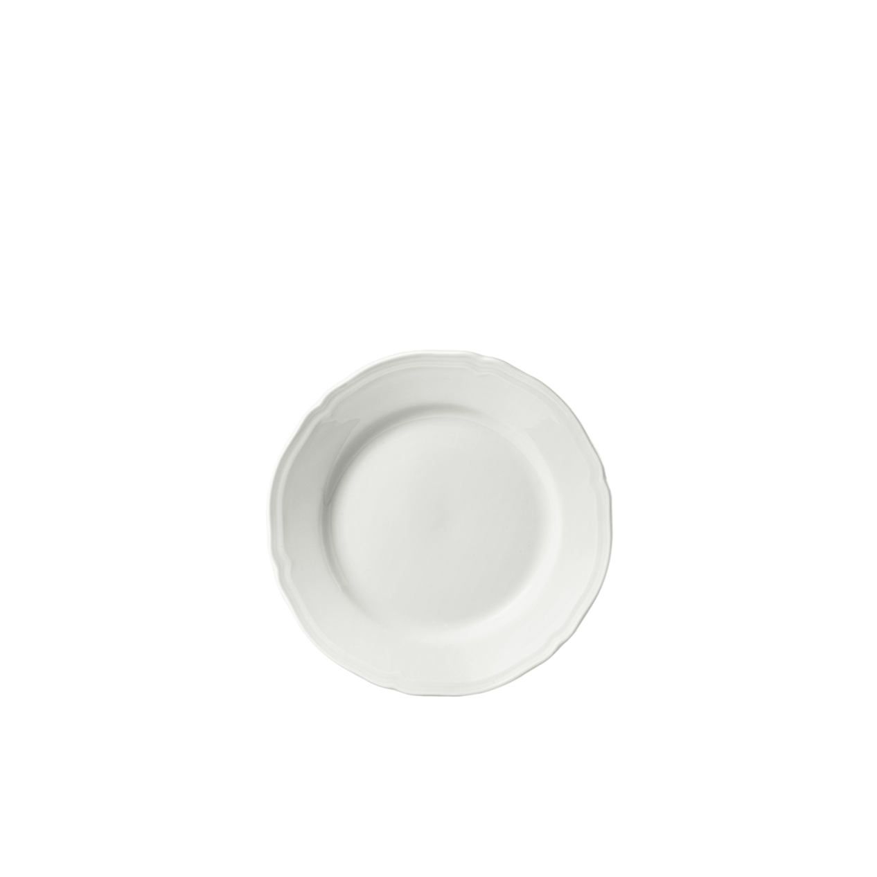 Ginori 1735 Antico Doccia Bianco Flat Bread Plate | 6.75in