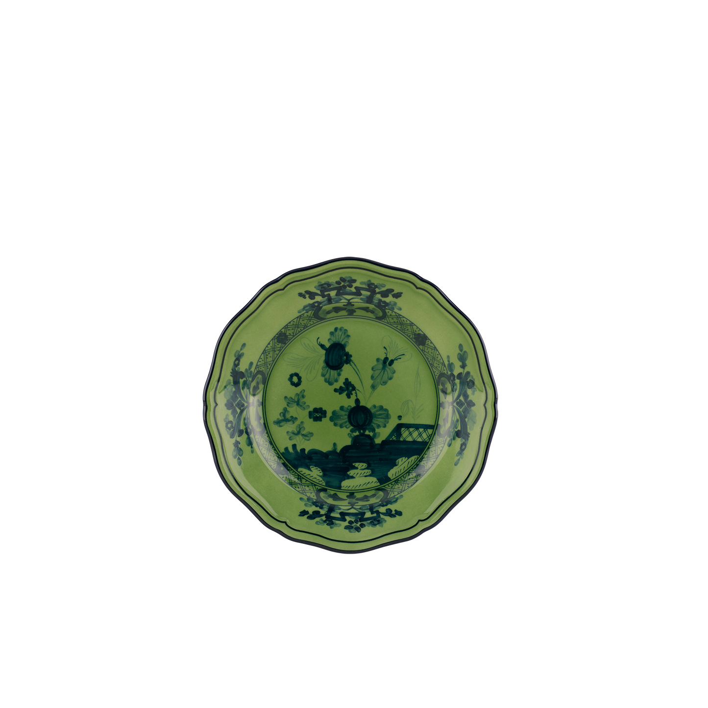 Ginori 1735 Oriente Italiano Malachite Bread Plate | 6.75in