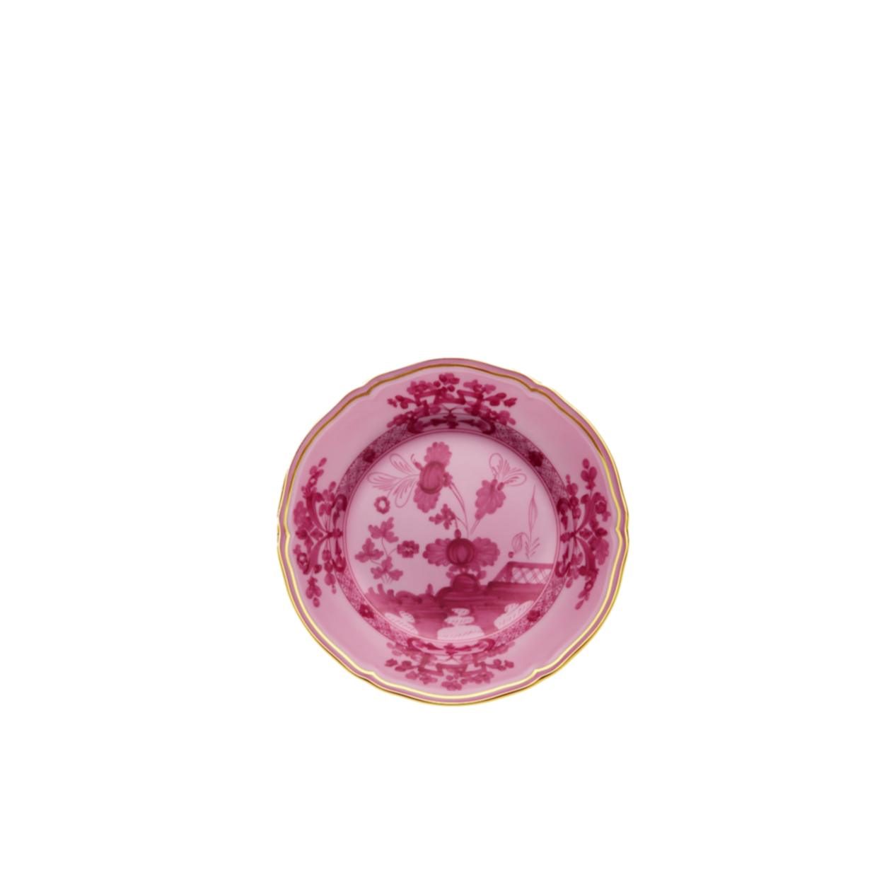 Ginori 1735 Oriente Italiano Bread Plate | Porpora Pink 6.75in