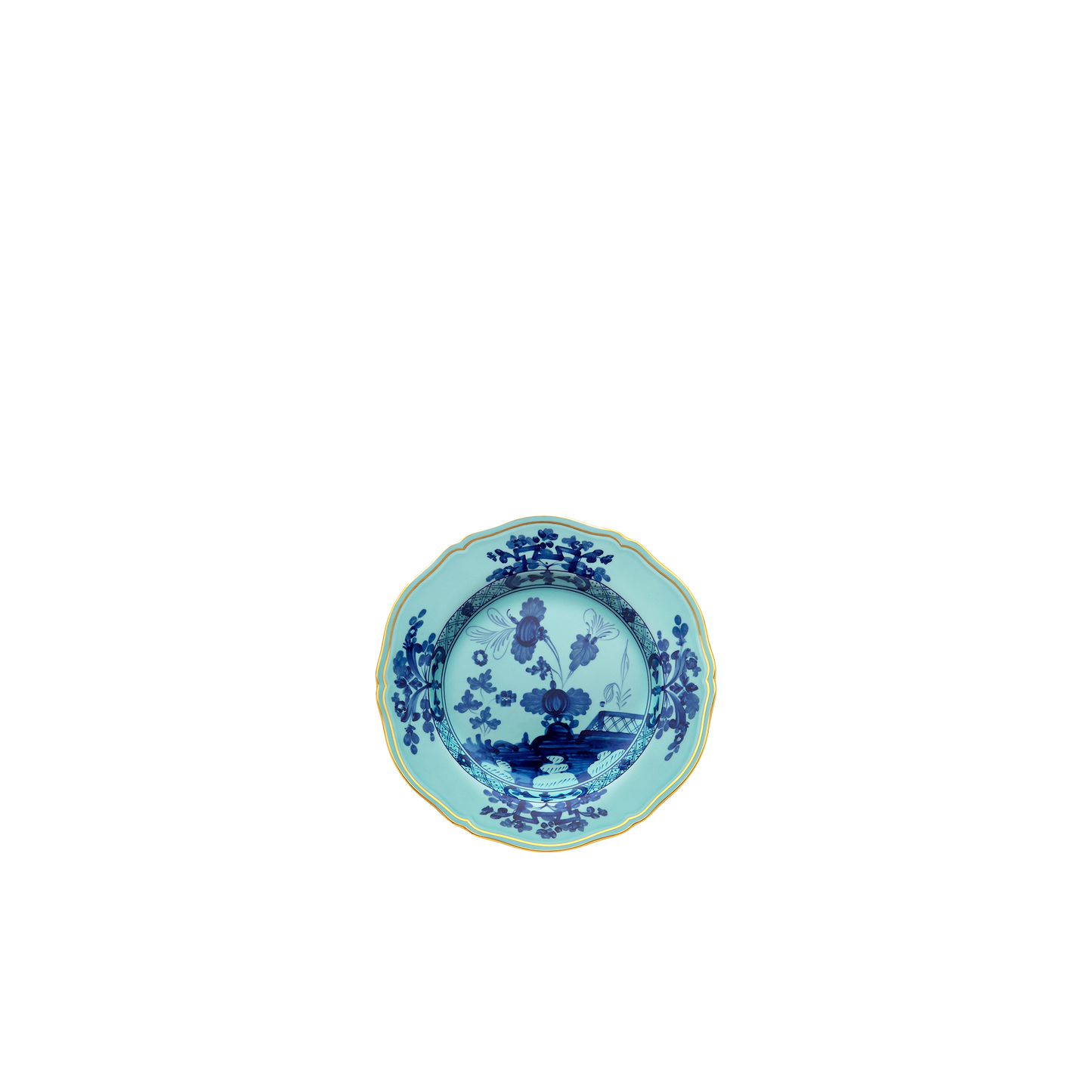 Ginori 1735 Oriente Italiano Iris Salad Dessert Plate | 8.25in
