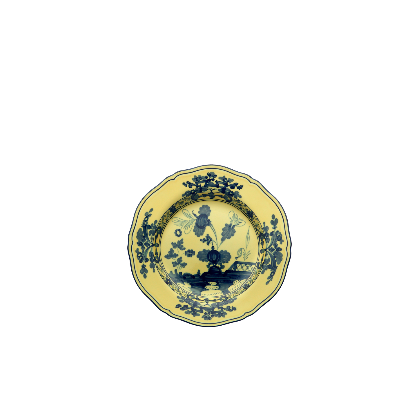 Ginori 1735 Oriente Italiano Citrino Flat Dinner Plate | 10.5in