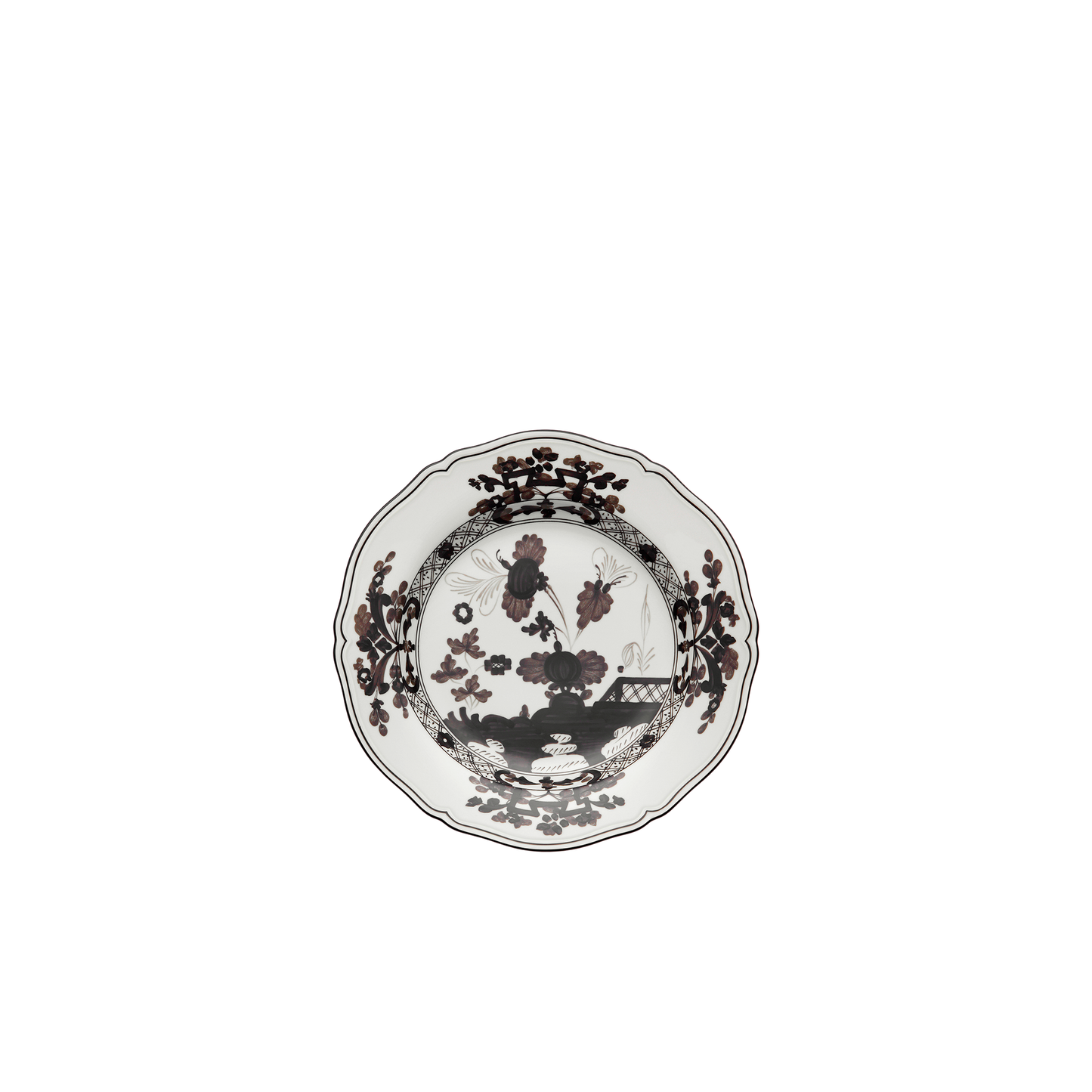 Ginori 1735 Oriente Italiano Albus Flat Dinner Plate | 10.5in