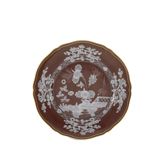 Ginori 1735 Oriente Italiano Castagna Charger Plate  | 12.2in