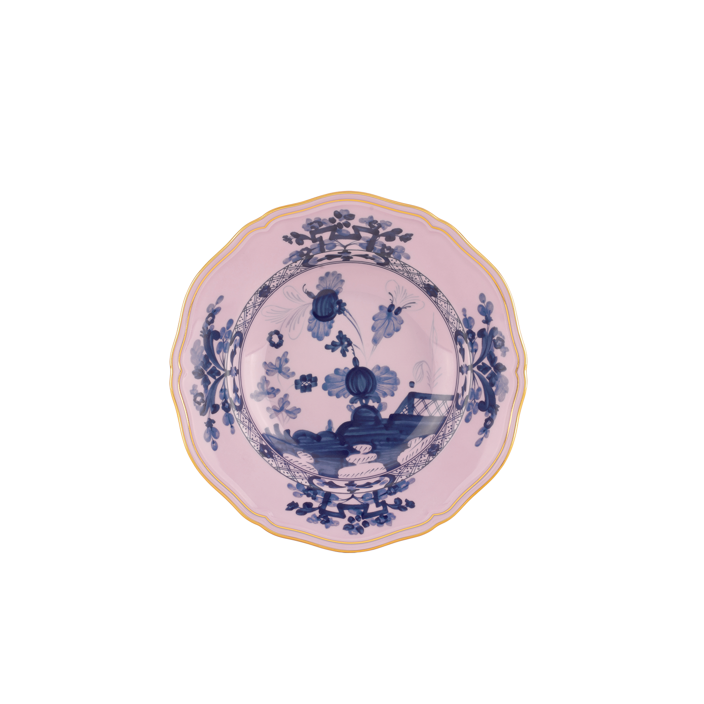 Ginori 1735 Oriente Italiano Azalea Soup Plate | 9.5in