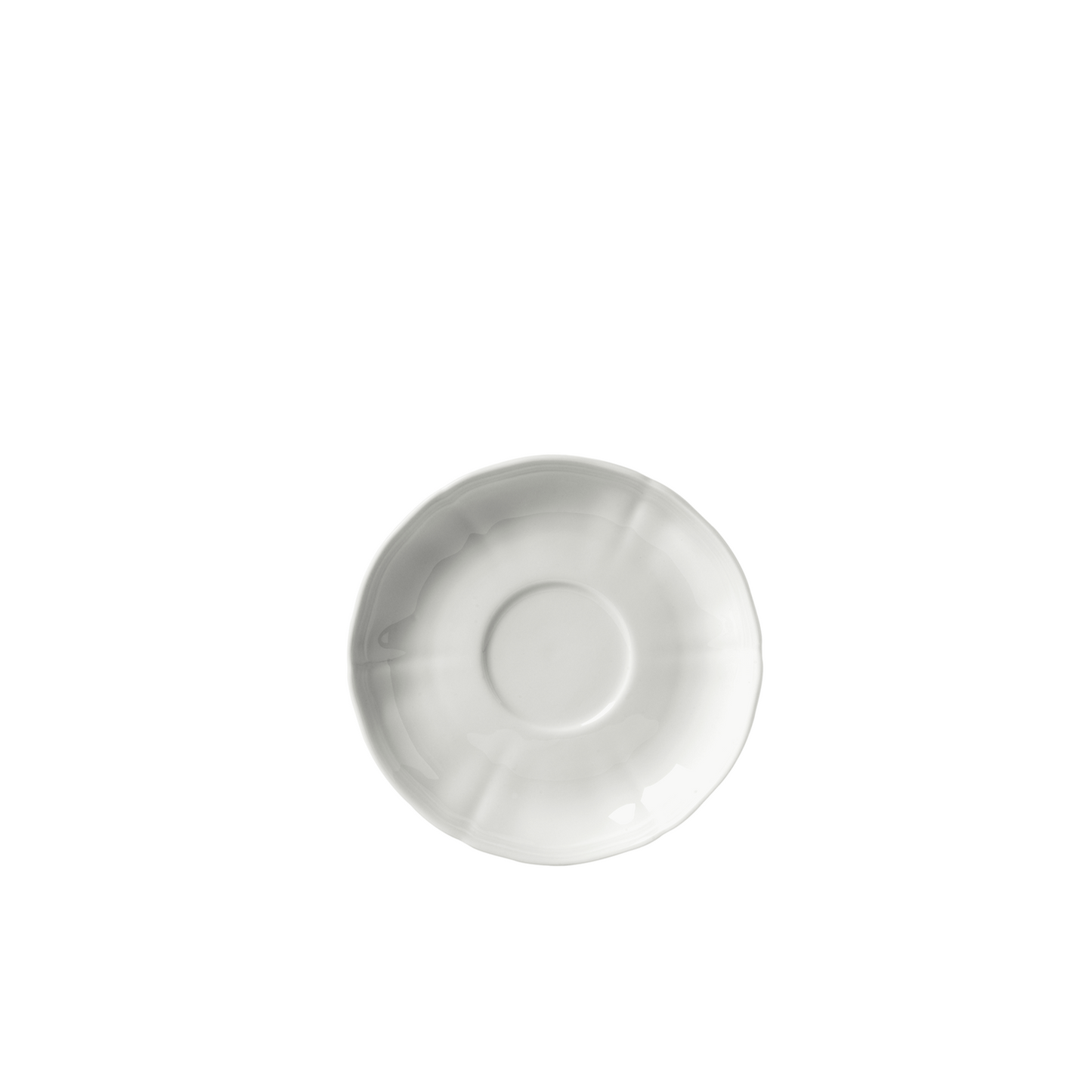 Ginori 1735 Antico Doccia Bianco Tea Saucer | 6in