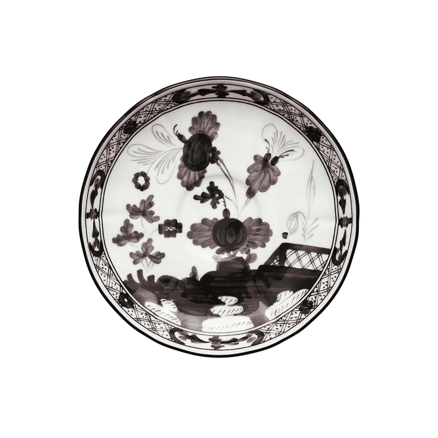 Ginori 1735 Oriente Italiano Albus Tea Saucer | 6in