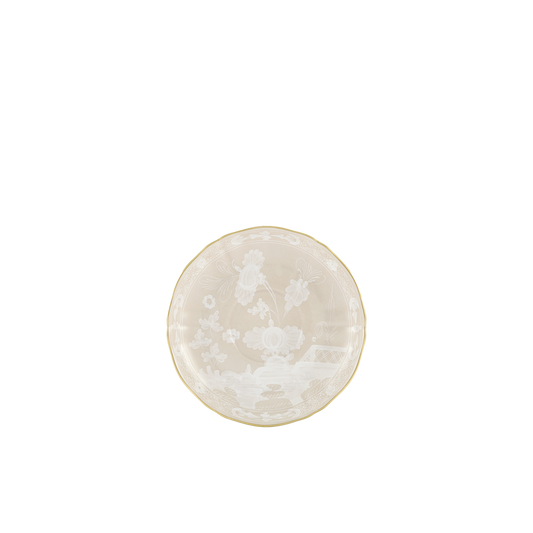 Ginori 1735 Oriente Italiano Meringa Tea Saucer  | 6in