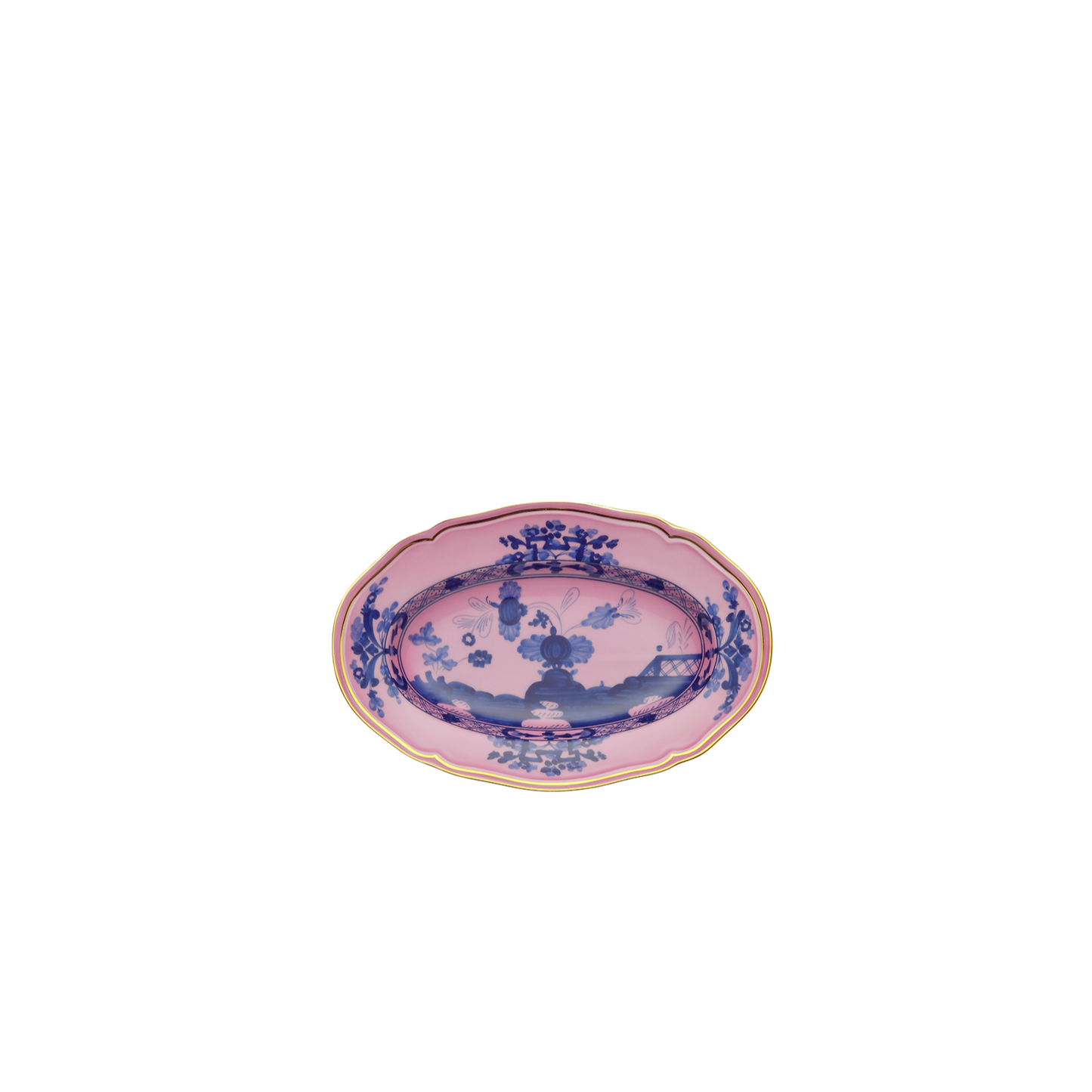 Ginori 1735 Oriente Italiano Azalea Oval Pickle Dish | 8.75in