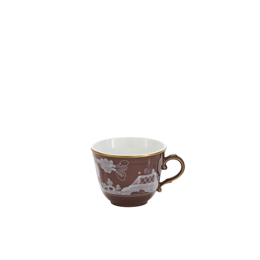 Ginori 1735 Oriente Italiano Castagna Coffee Cup  | 4oz