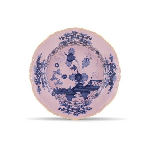 Ginori 1735 Oriente Italiano Azalea Round Flat Platter | 12.25in