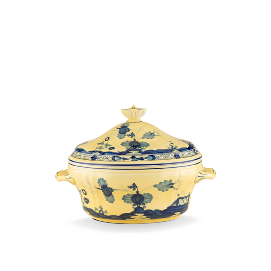 Ginori 1735 Oriente Italiano Citrino Oval Tureen with Cover | 135.75oz