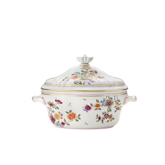 Ginori 1735 Granduca Coreana Oval Tureen with Cover  | 135.75oz