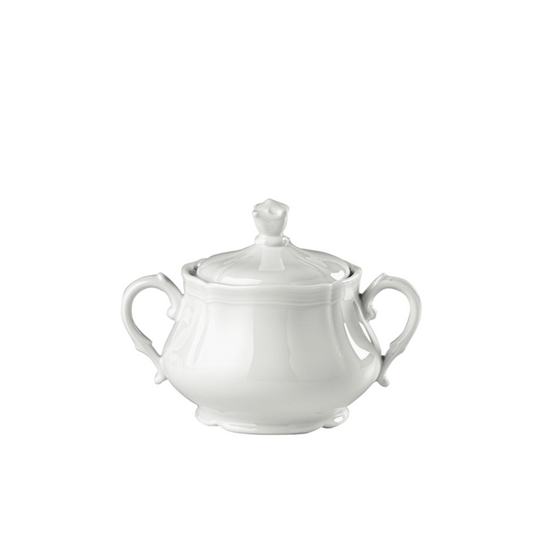 Ginori 1735 Antico Doccia Bianco Sugar Bowl | 9.5oz