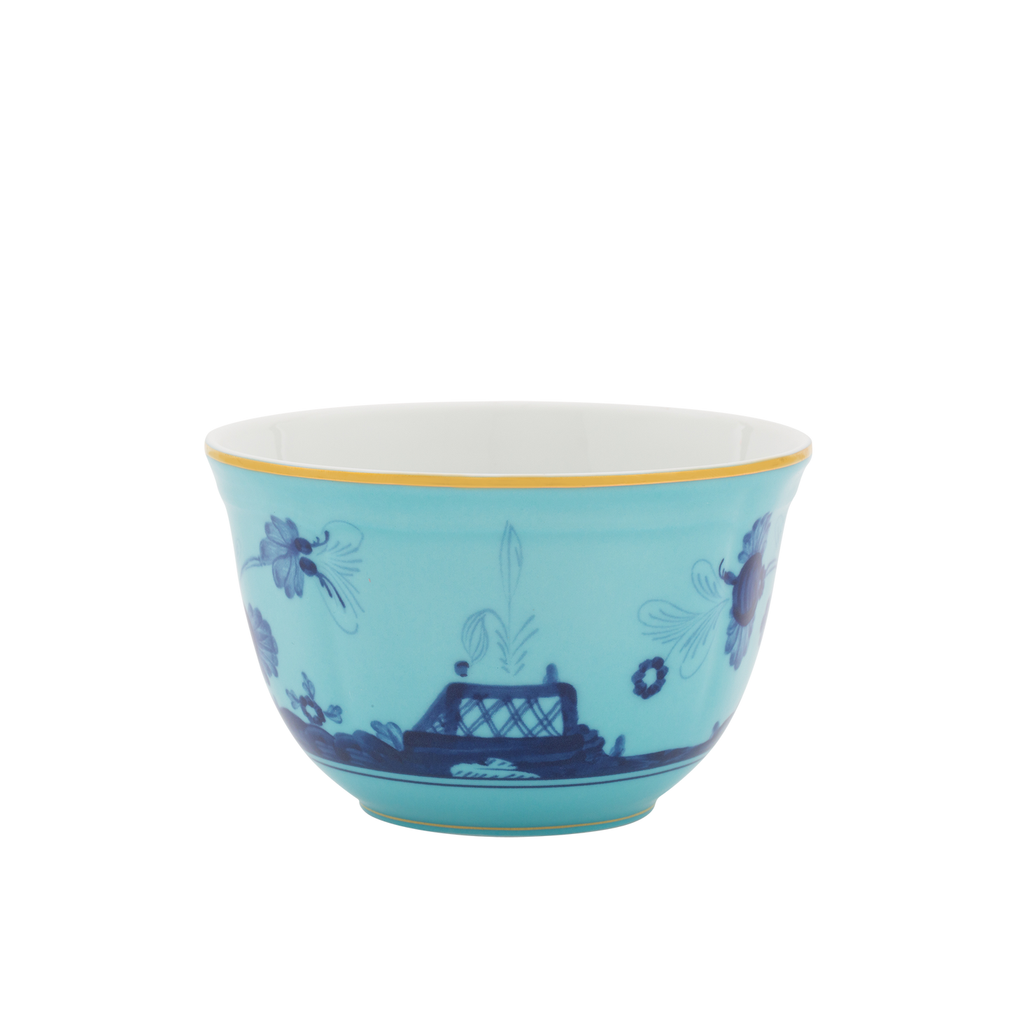 Ginori 1735 Oriente Italiano Iris Rice Bowl | 4in