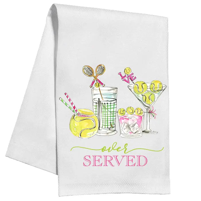 Kitchen Towel Over Served Tennis