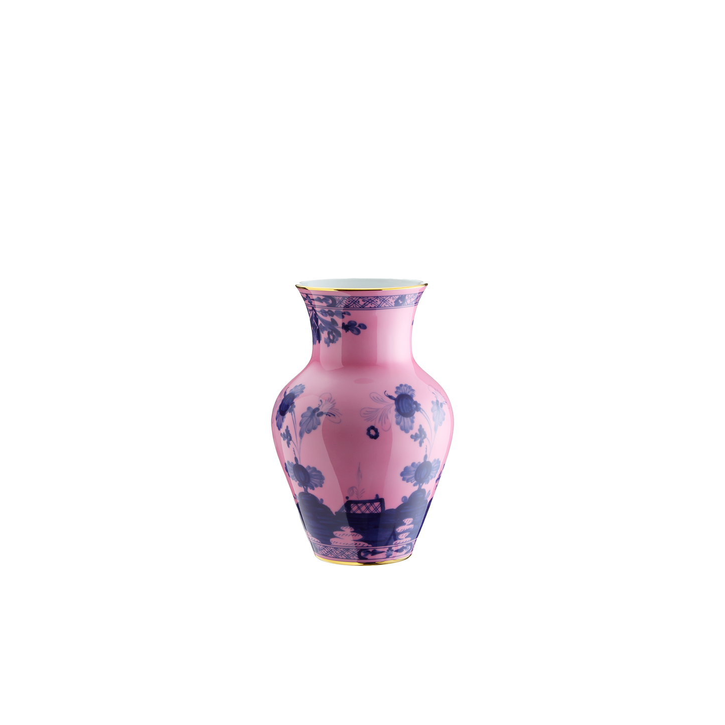 Ginori 1735 Oriente Italiano Azalea Ming Vase | 9in
