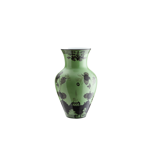 Ginori 1735 Oriente Italiano Bario Ming Vase | 12in