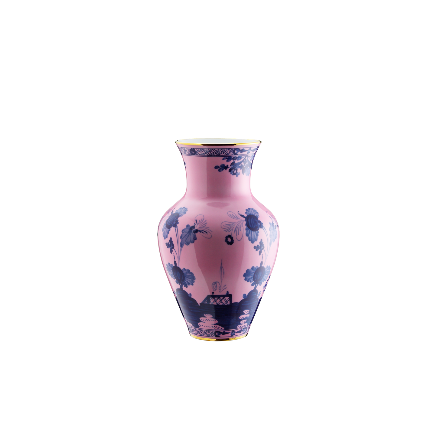 Ginori 1735 Oriente Italiano Azalea Ming Vase | 12in