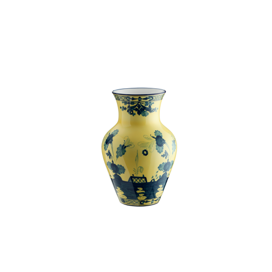 Ginori 1735 Oriente Italiano Citrino Ming Vase | 9in