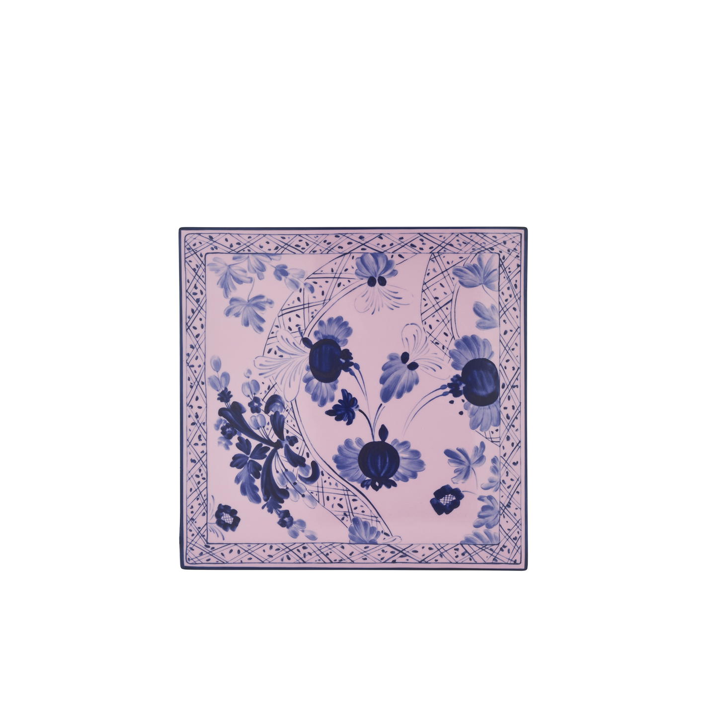 Ginori 1735 Oriente Italiano Azalea Set of 2 Square Porcelain Placemats | 11.8in