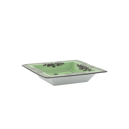 Ginori 1735 Oriente Italiano Bario Vide Poche Small Squared Change Tray | 7in