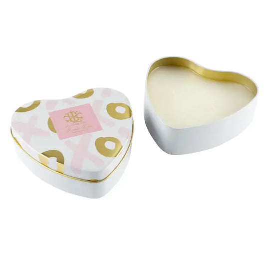 Tin Heart Shaped Candle | Lover's Lane 8oz