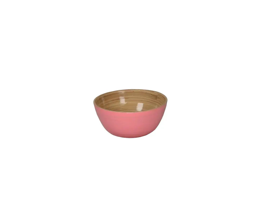 Bamboo Classic Mini Bowl | 3.9 x 1.9in Light Pink
