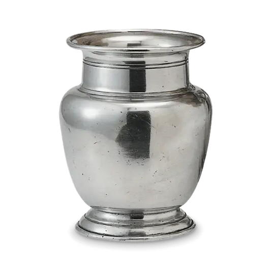 Match Pewter Rimmed Vase | Medium 5.5in