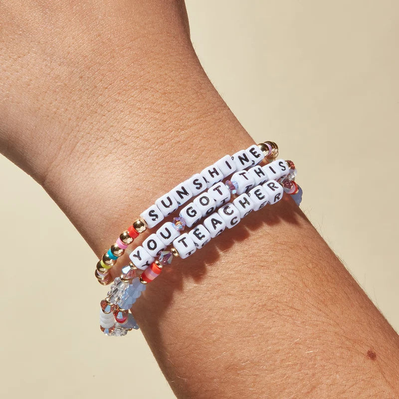 You Got This Alpine Beaded Stretch Bracelet