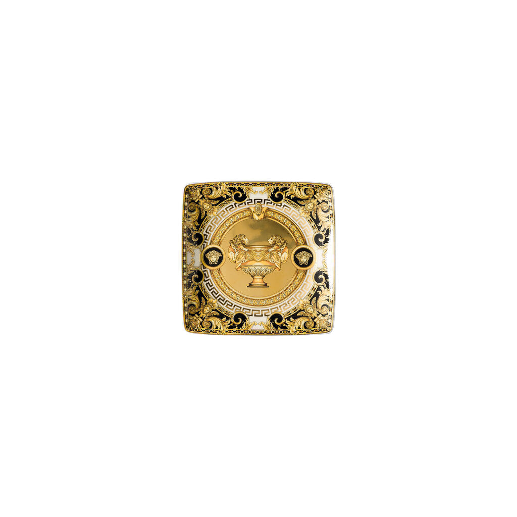 Versace Prestige Gala Square Canape Dish | 4.75in
