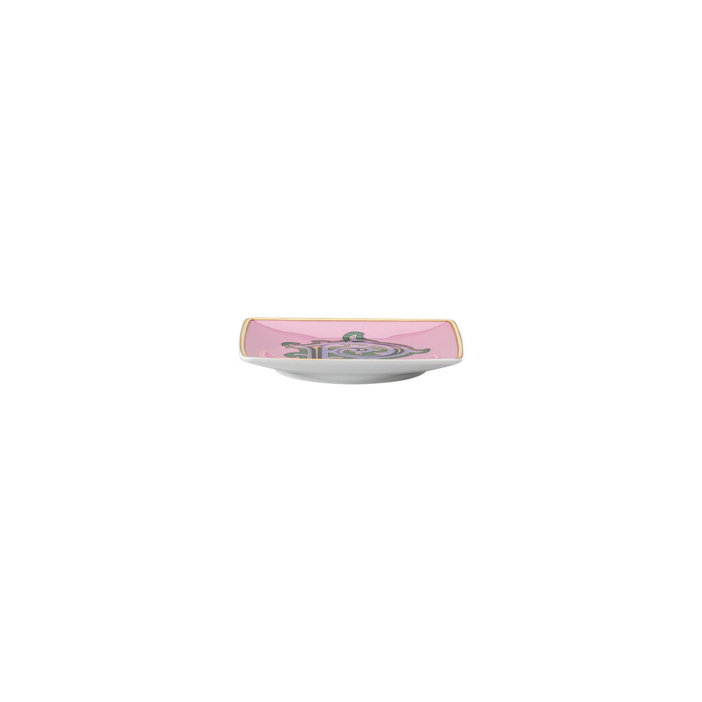 Versace Alphabet Square Dish | 4.75in P