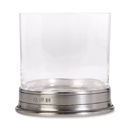 Match Pewter Double Old Fashioned Glass | 14oz