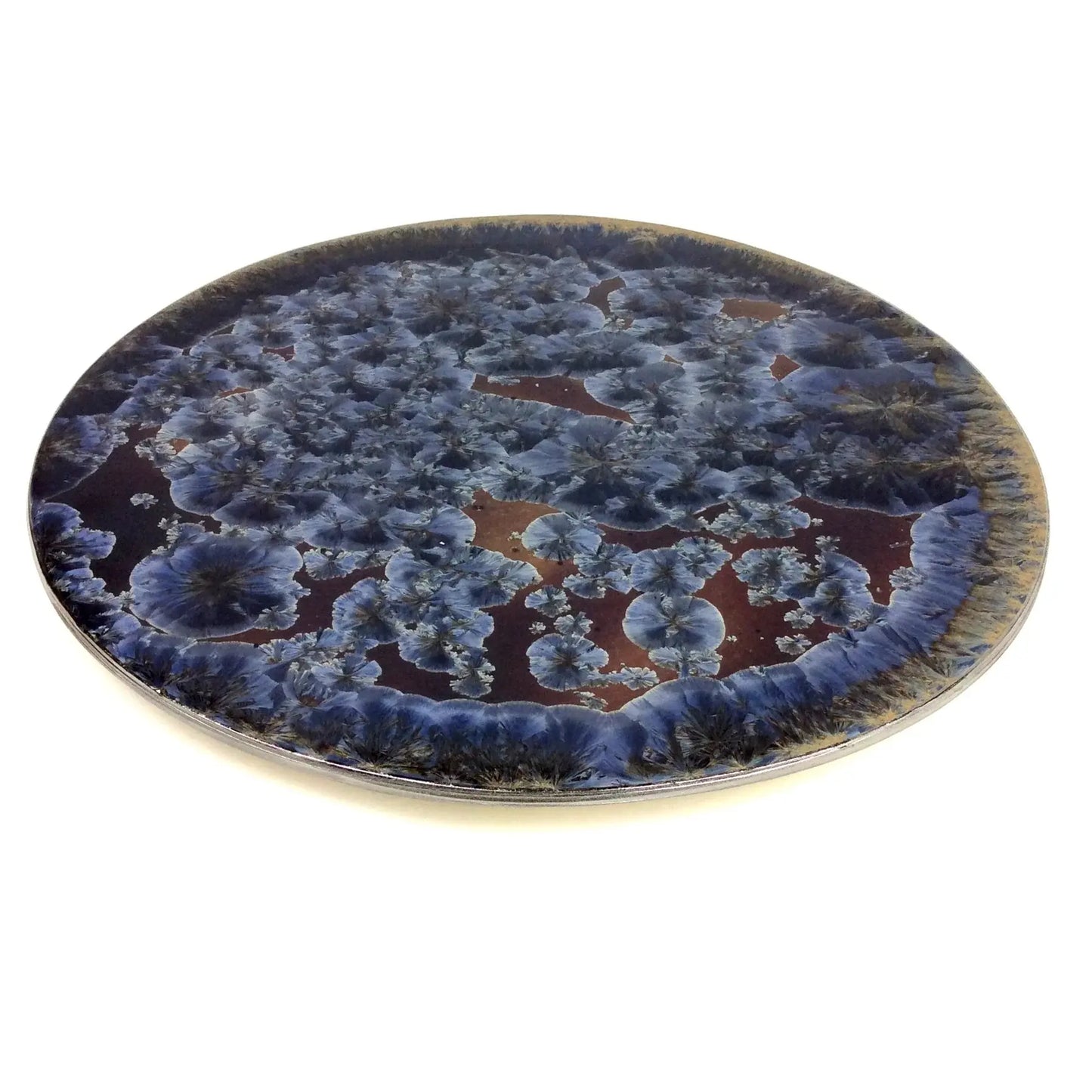 19.25in Borealis Serving Platter | Blue