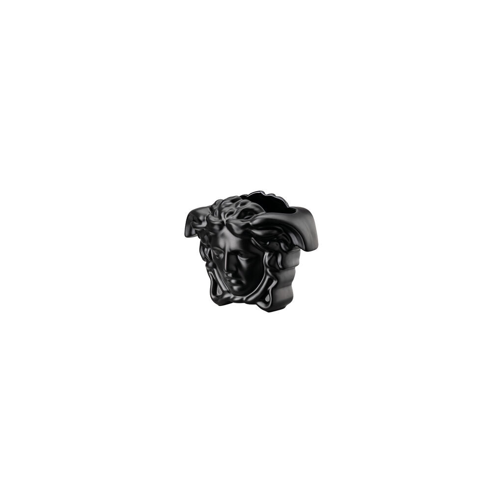 Versace Medusa Grande Vase | 3.5in Black