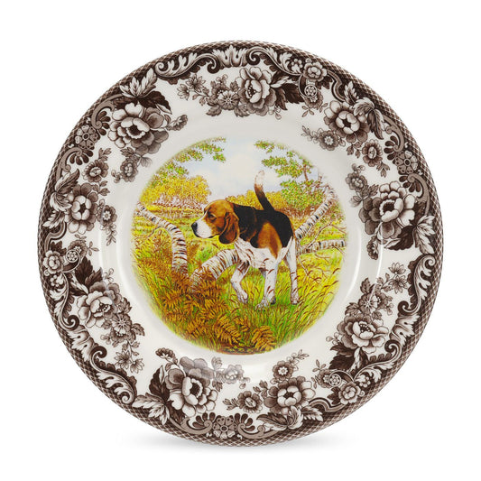 Spode Woodland Salad Plate | 8in Beagle