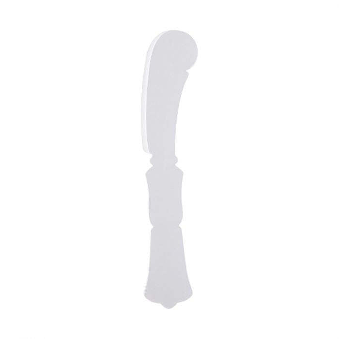 Sabre Paris Honorine Acrylic Spreader Knife | 6in White