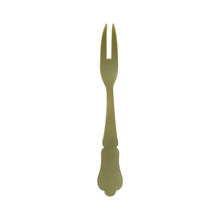 Sabre Paris Honorine Acrylic Cocktail Fork | 4.75in Moss