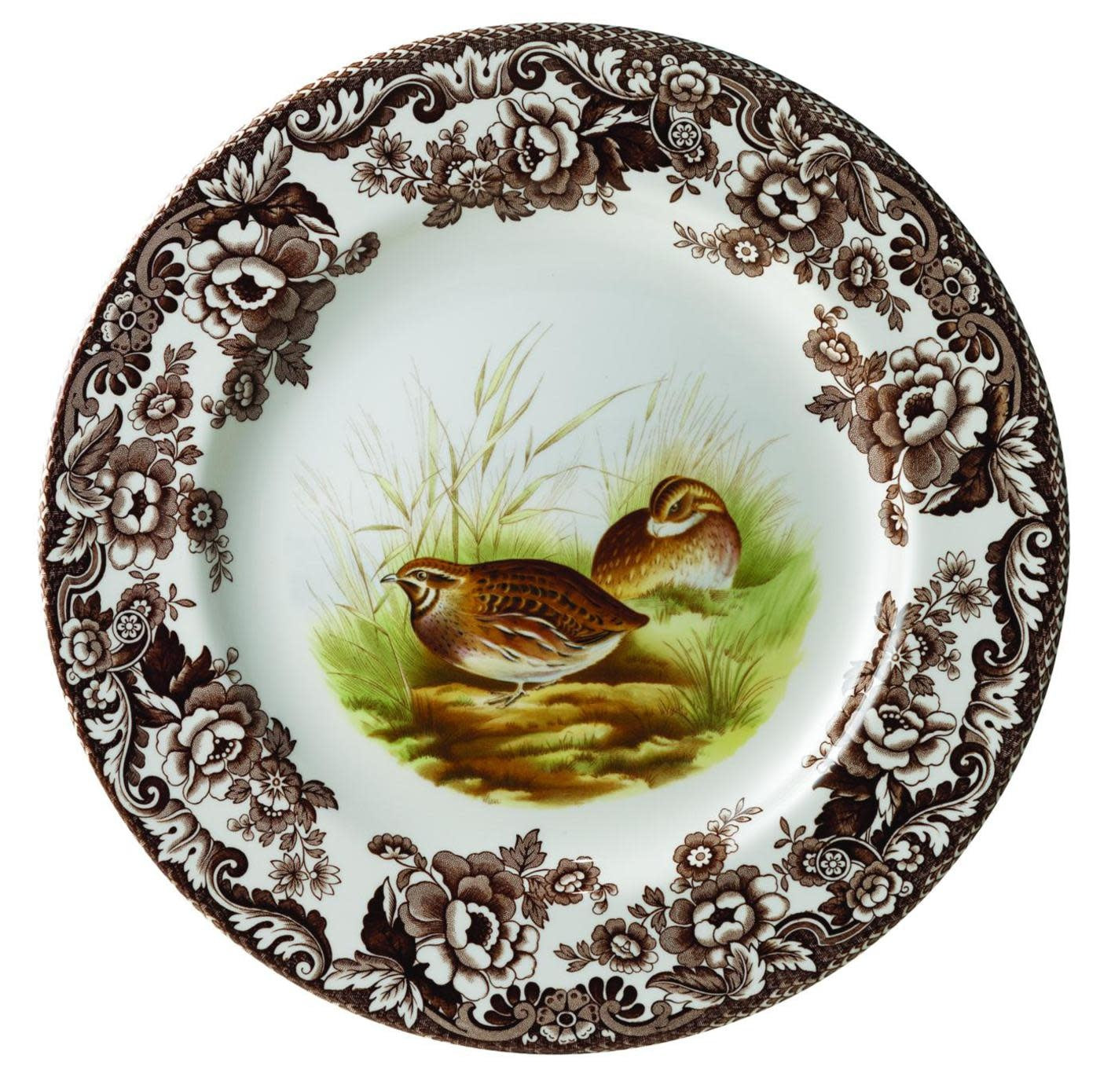Spode Woodland Salad Plate | 8in Quail