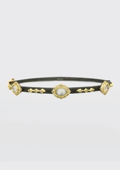 White Quartz Mother of Pearl Bracelet