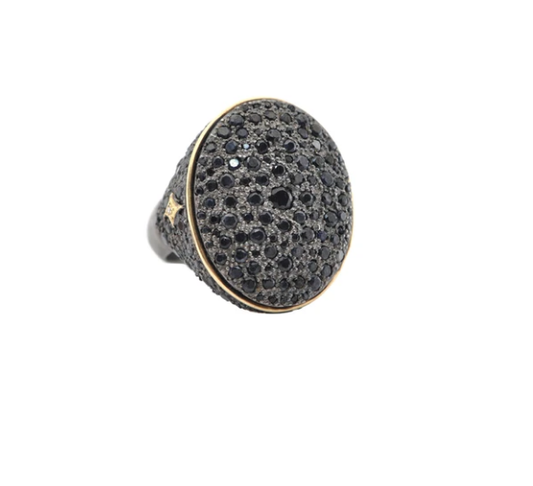 Pave Signet Ring 55mm