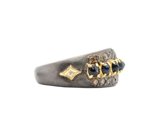 Rose Cut Band Ring